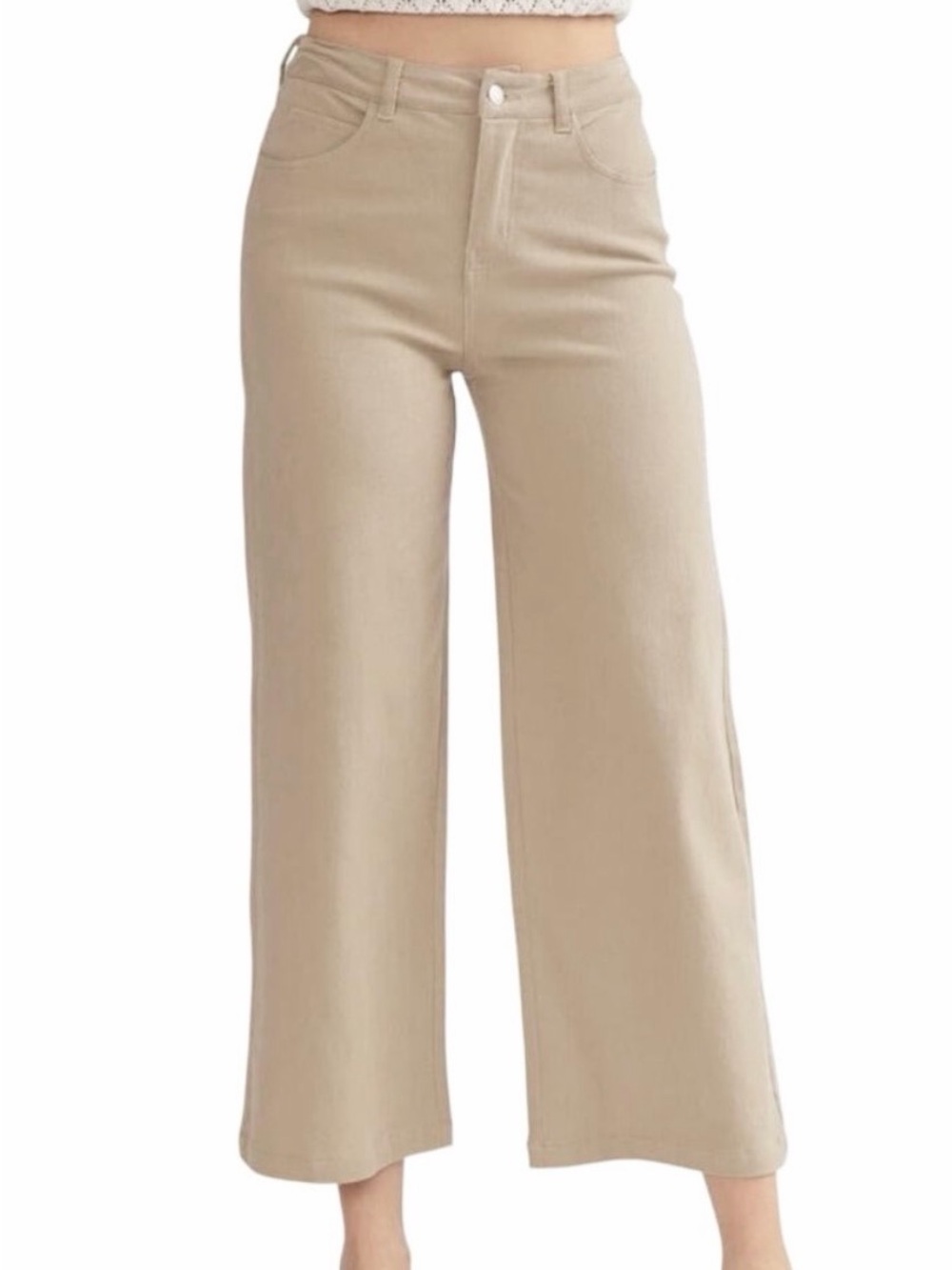Entro M New w/o tags Women’s Wide Leg Cropped Pants